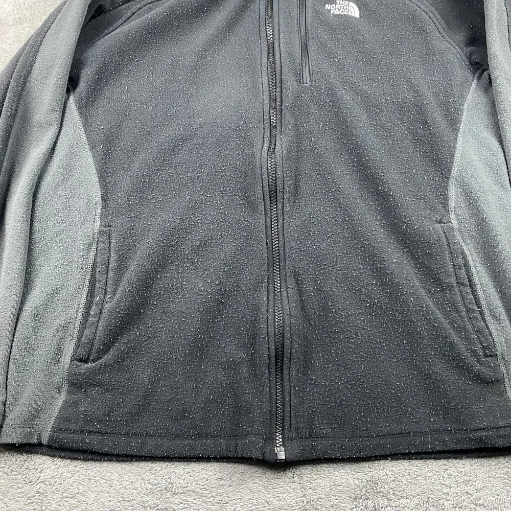 North Face Jacket Fleece Zip Coat Mens‎ Large Black